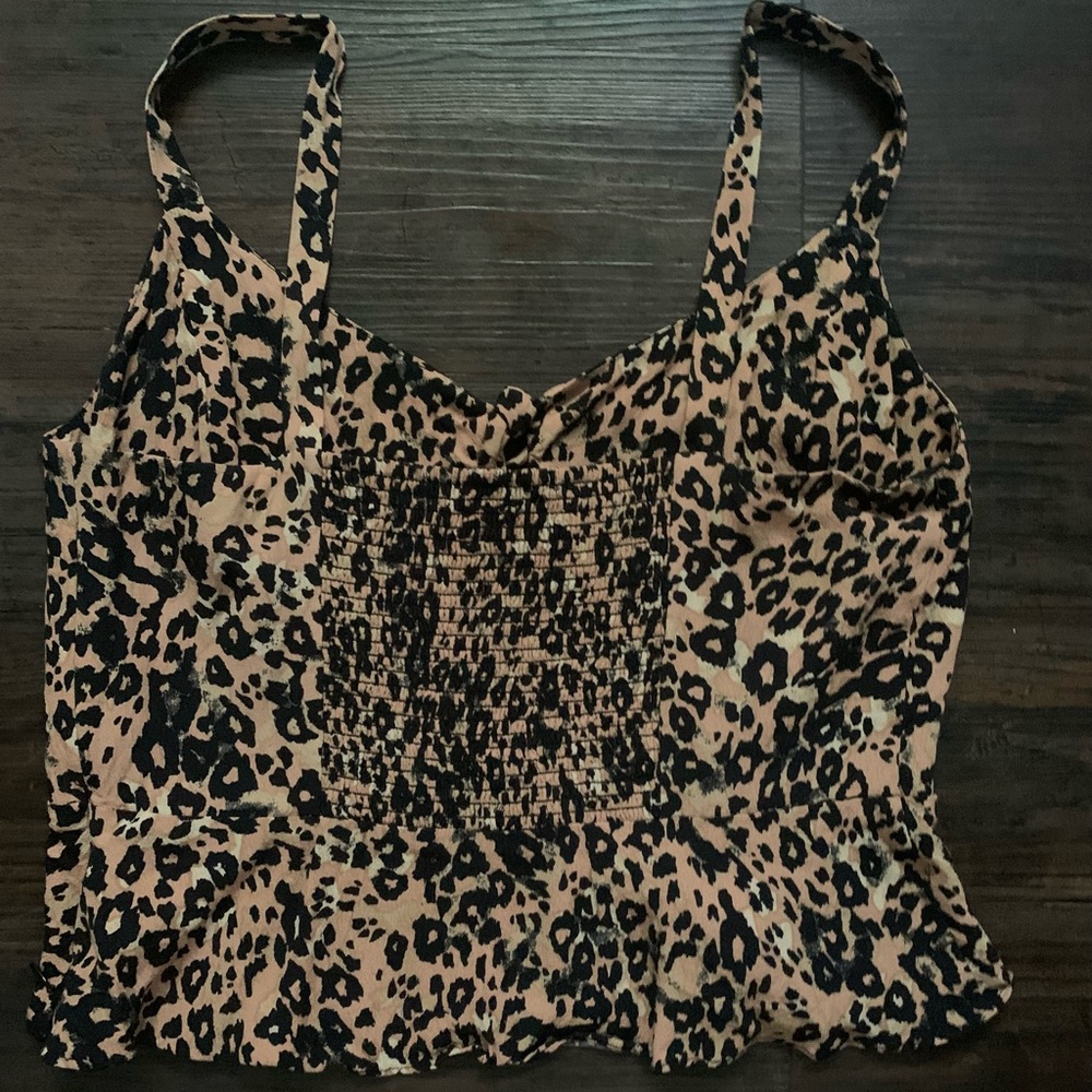 Wilfred Leopard Bow Tank by Aritzia - Picture 5 of 7
